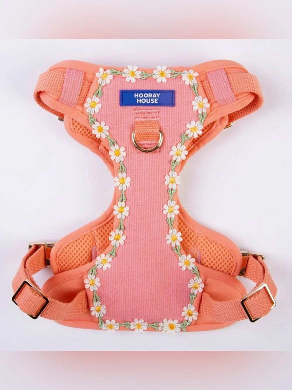 Hooray House Daisy Dog Harness Medium NWT
